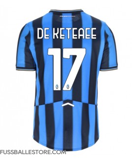 Günstige Atalanta Charles De Ketelaere #17 Heimtrikot 2025-26 Kurzarm